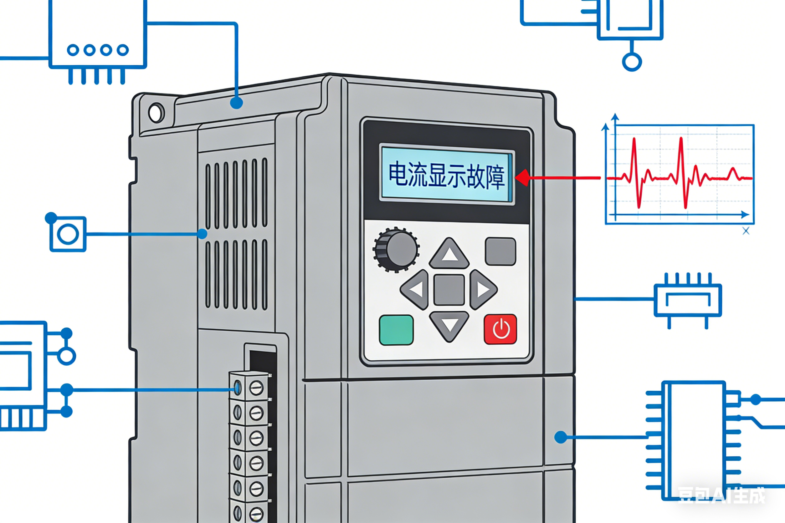 Troubleshooting for Inverter Current Display Inaccuracy